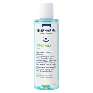 ISISPHARMA TEEN DERM AQUA SOLUTION MICELLAIRE DEMAQUILLANTE PURIFIANTE 250 ML