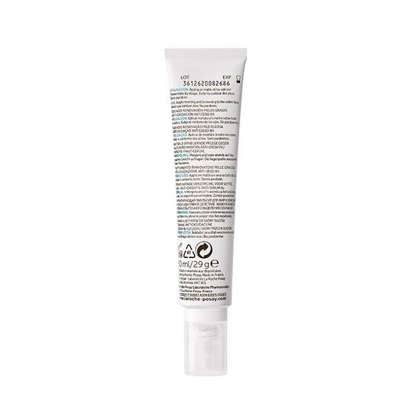 La Roche-Posay Effaclar K+ Soin Anti-Oxydant et Anti-Sébum Peau Grasse | 40ml