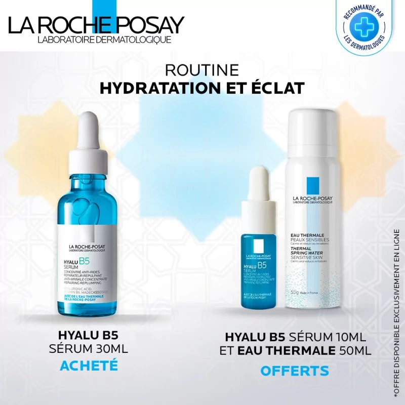 La Roche-Posay Hyalu B5 30ml + Hyalu b5 10ml + Eau Thermale Offerts