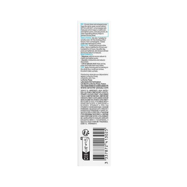 LA ROCHE POSAY EFFACLAR MAT HYDRATANT SEBO REGULATEUR 40 ML