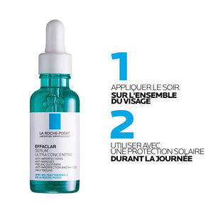 LA ROCHE POSAY EFFACLAR SERUM VISAGE ANTI IMPERFECTIONS 30ML