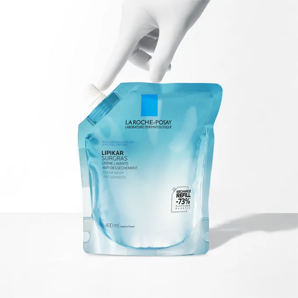 LA ROCHE POSAY LIPIKAR SURGRAS CREME LAVANTE RECHARGE 400 ML