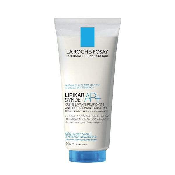 La Roche Posay Lipikar Syndet AP+ Crème Lavante Peau Sèche et Eczéma Atopique| 200ml