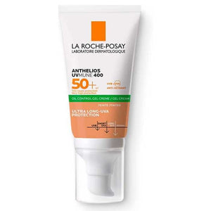 LA ROCHE POSAY OFFRE ANTHELIOS UVMUNE 400 GEL CREME OIL CONTROL TEINTE SPF 50 + GEL MOUSSANT 50ML OFFERT