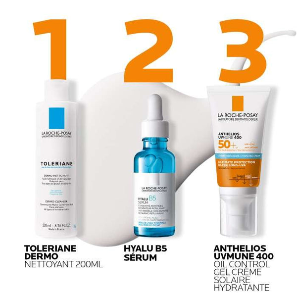 LA ROCHE POSAY OFFRE WEB ANTHELIOS UVMUNE 400 CREME HYDRATANTE SPF 50+ INVISIBLE 50 ML + HYALU SERUM 10ML OFFERT
