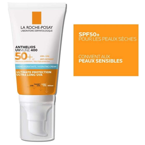LA ROCHE POSAY OFFRE WEB ANTHELIOS UVMUNE 400 CREME HYDRATANTE SPF 50+ INVISIBLE 50 ML + HYALU SERUM 10ML OFFERT