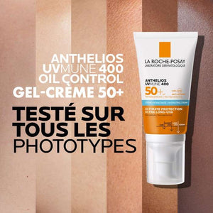 LA ROCHE POSAY OFFRE WEB ANTHELIOS UVMUNE 400 CREME HYDRATANTE SPF 50+ INVISIBLE 50 ML + HYALU SERUM 10ML OFFERT