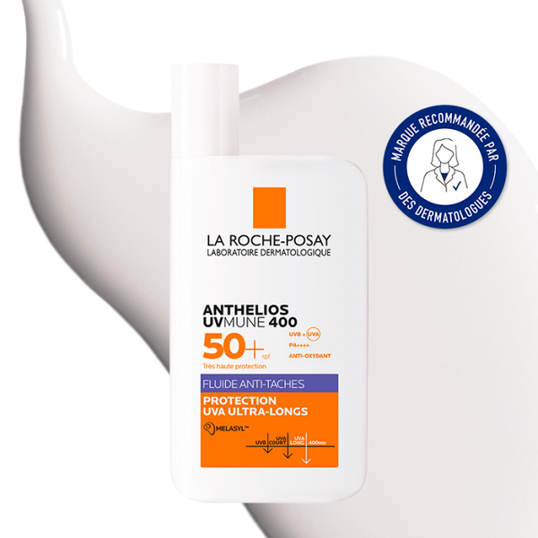 LA ROCHE POSAY OFFRE WEB ANTHELIOS UVMUNE 400 FLUIDE ANTI TACHES SPF50+ 50 ML + MELA B3 SERUM 10ML OFFERT