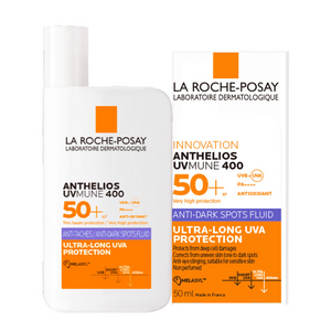 LA ROCHE POSAY OFFRE WEB ANTHELIOS UVMUNE 400 FLUIDE ANTI TACHES SPF50+ 50 ML + MELA B3 SERUM 10ML OFFERT