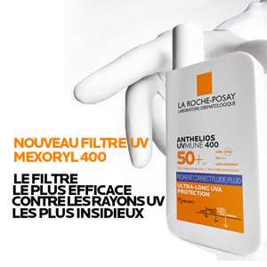 LA ROCHE POSAY OFFRE WEB ANTHELIOS UVMUNE 400 FLUIDE ANTI TACHES SPF50+ 50 ML + MELA B3 SERUM 10ML OFFERT