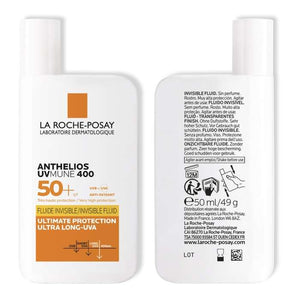 LA ROCHE POSAY OFFRE WEB ANTHELIOS UVMUNE 400 FLUIDE SOLAIRE INVISIBLE SPF 50+ 50 ML + SERUM VITC 10ML OFFERT