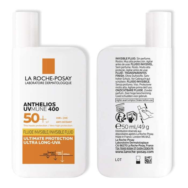 LA ROCHE POSAY OFFRE WEB ANTHELIOS UVMUNE 400 FLUIDE SOLAIRE INVISIBLE SPF 50+ 50 ML + SERUM VITC 10ML OFFERT