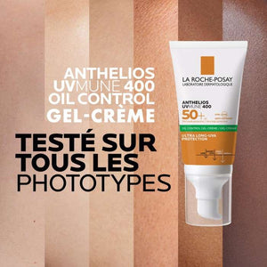 LA ROCHE POSAY OFFRE WEB ANTHELIOS UVMUNE400 OIL CONTROL SPF 50 + HYALU SERUM 10ML OFFERT