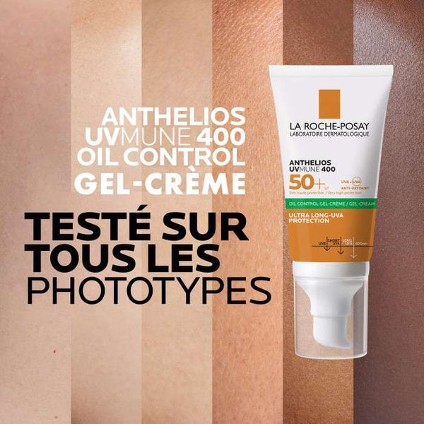 LA ROCHE POSAY OFFRE WEB ANTHELIOS UVMUNE400 OIL CONTROL SPF 50 + HYALU SERUM 10ML OFFERT