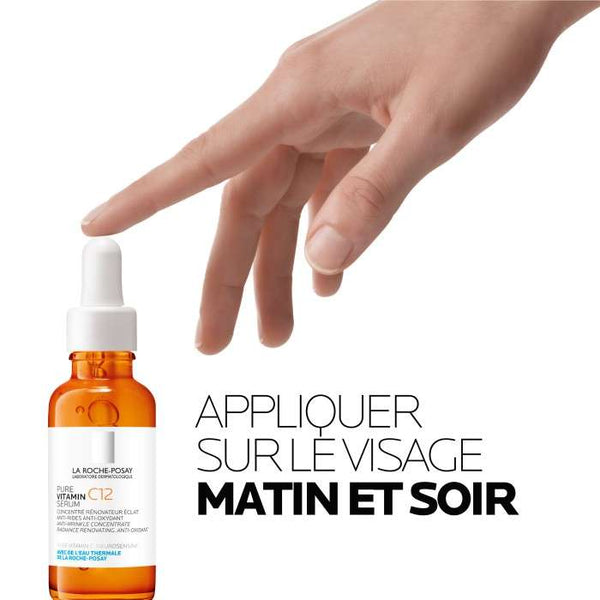 LA ROCHE POSAY OFFRE WEB PURE VITAMIN C12 SERUM 30 ML + SERUM VITC 10ML OFFERT