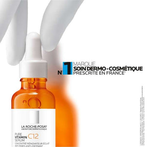 LA ROCHE POSAY OFFRE WEB PURE VITAMIN C12 SERUM 30 ML + SERUM VITC 10ML OFFERT