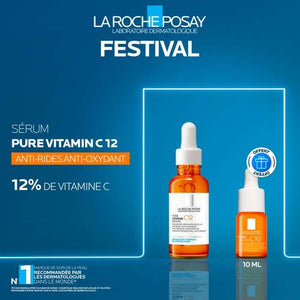 LA ROCHE POSAY OFFRE WEB PURE VITAMIN C12 SERUM 30 ML + SERUM VITC 10ML OFFERT