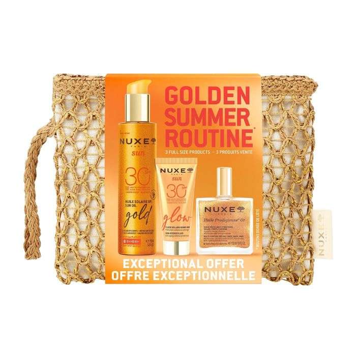 NUXE COFFRET GOLDEN SUMMER ROUTINE