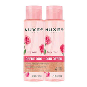 NUXE VERY ROSE EAU MICELLAIRE DEMAQUILLANTE APAISANTE TOUTES PEAUX x 2 400 ML