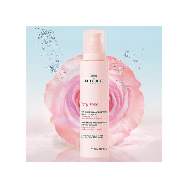 NUXE VERY ROSE LAIT DEMAQUILLANT ONCTUEUX 200ML