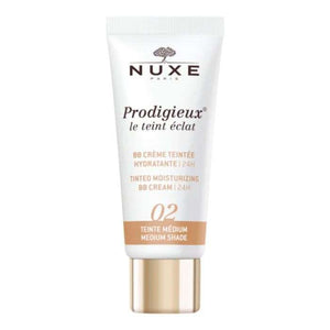 NUXE PRODIGIEUX LE TEINT ECLAT 02 BB CREME HYDRATANTE MEDIUM 30 ML