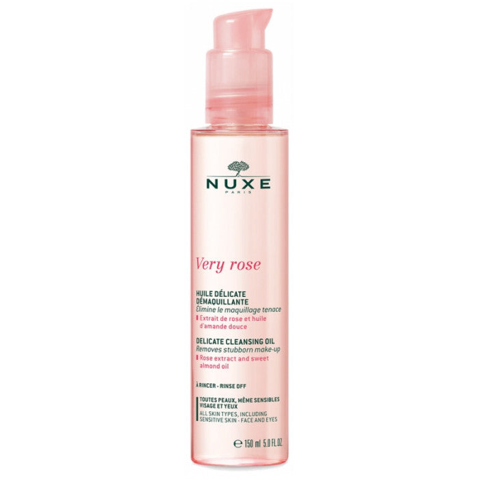 NUXE VERY ROSE HUILE DELICATE DEMAQUILLANTE 150 ML