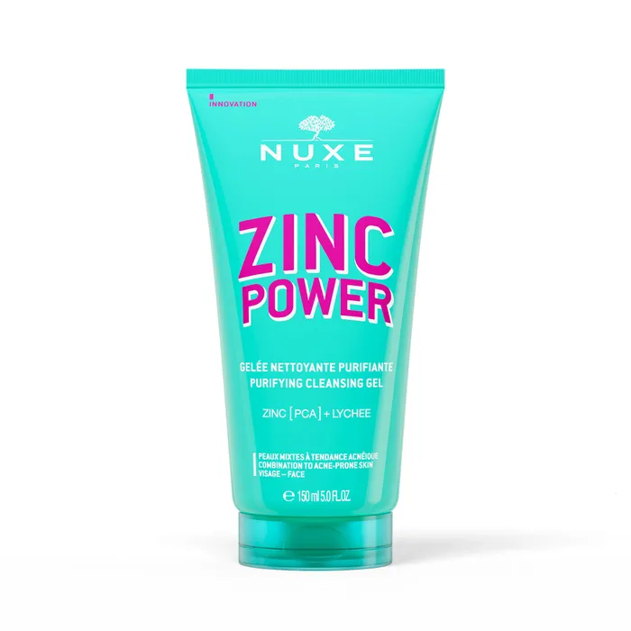 NUXE ZINC POWER GELEE NETTOYANTE PURIFIANTE 150 ML