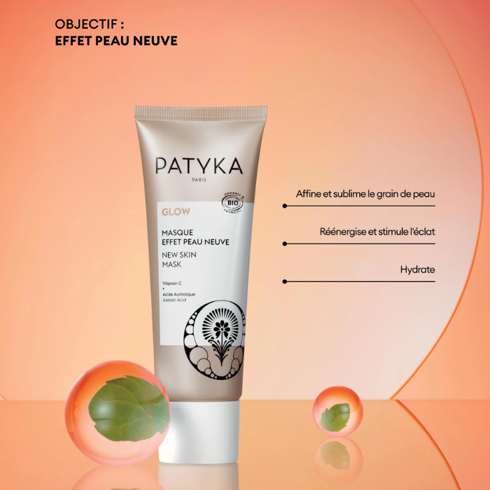 PATYKA GLOW MASQUE EFFET PEAU NEUVE 50 ML