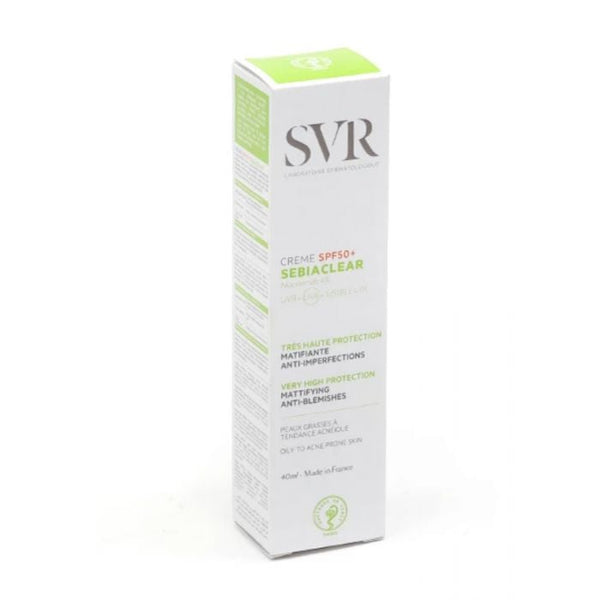 SVR SEBIACLEAR SPF 50+ CREME 40 ML