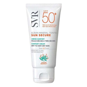 SVR SUN SECURE ECRAN MINERAL TEINTE SPF 50+ PEAUX SECHES A TRES SECHES