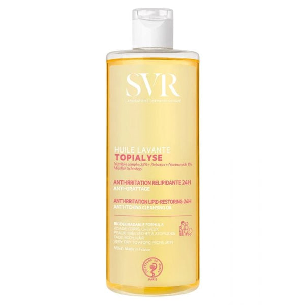 SVR TOPIALYSE HUILE LAVANTE MICELLAIRE 400 ML