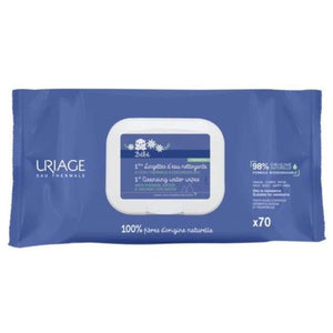 URIAGE BEBE 1ERE LINGETTES D'EAU NETTOYANTES * 70