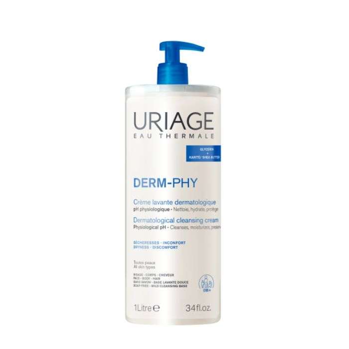 URIAGE DERM PHY CREME LAVANTE DERMATOLOGIQUE 1 LITRE