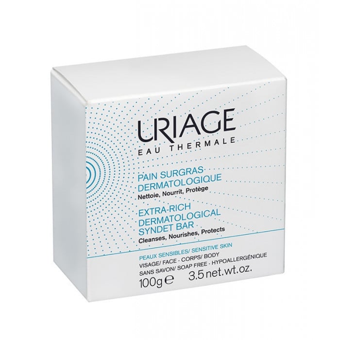 URIAGE EAU THERMALE PAIN SURGRAS DERMATOLOGIQUE 100 G