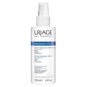 URIAGE BARIEDERM CICA SPRAY SPRAY ASSÉCHANT RÉPARATEUR AU CU-ZN 100 ML