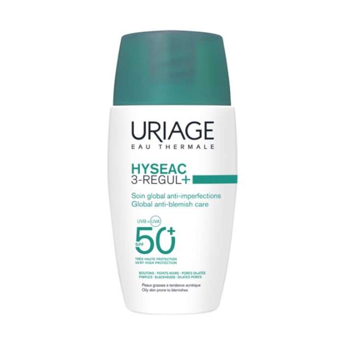 URIAGE HYSEAC 3 REGUL+ SOIN GLOBAL ANTI IMPERFECTIONS SPF 50+ 50 ML