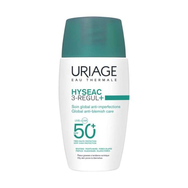 URIAGE HYSEAC 3 REGUL+ SOIN GLOBAL ANTI IMPERFECTIONS SPF 50+ 50 ML