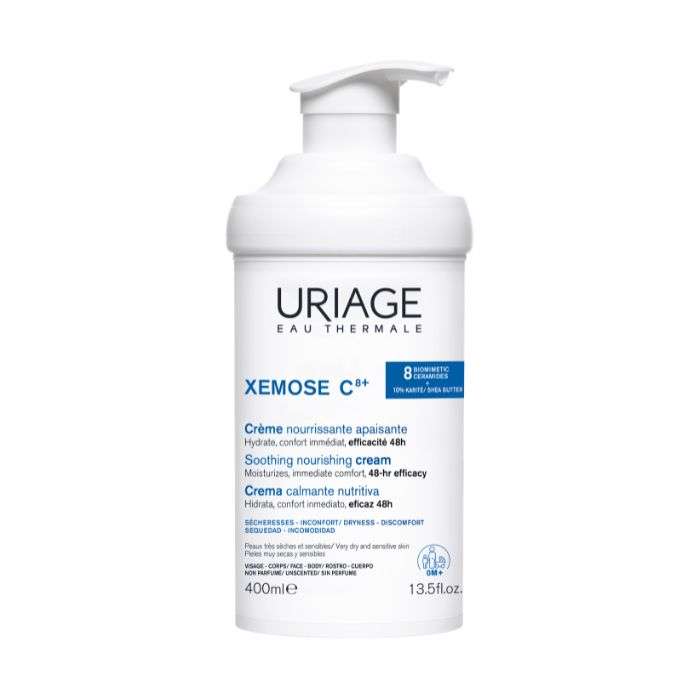 URIAGE XEMOSE C8+ CREME NOURRISSANTE APAISANTE 400ML