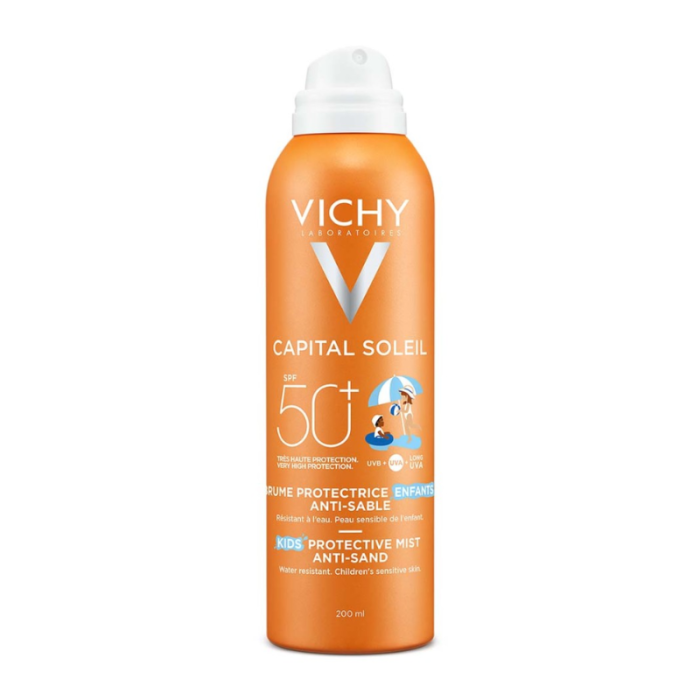 VICHY CAPITAL SOLEIL BRUME SOLAIRE ANTI SABLE ENFANT SPF 50+ 200 ML