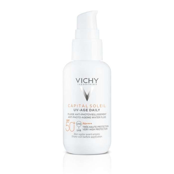 VICHY CAPITAL SOLEIL UV AGE DAILY SPF 50 FLUIDE ANTI PHOTOVIEILLISSEMENT 40 ML
