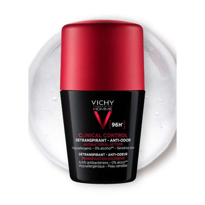 VICHY HOMME CLINICAL CONTROL DETRANSPIRANT 96 H