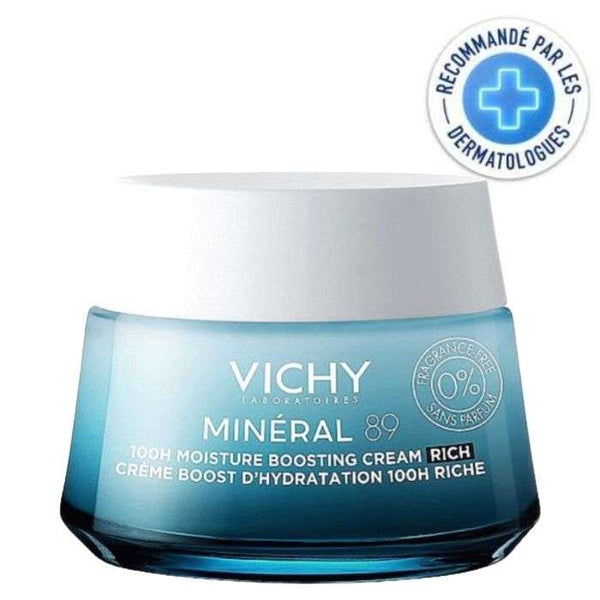 VICHY MINERAL 89 CREME BOOST D'HYDRATATION 100H RICHE 50 ML