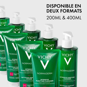 VICHY NORMADERM GEL PURIFIANT INTENSE PEAU GRASSE ET ACNEIQUE 400 ML